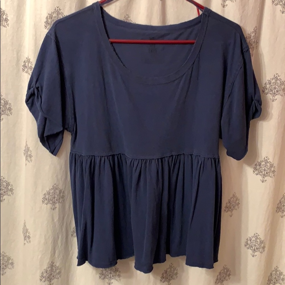 Free people peplum top